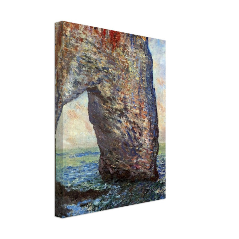 claude monet  The Mannerport near Etretat Canvas