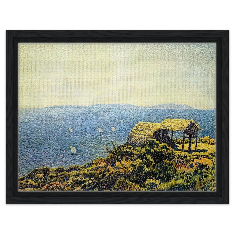 Theo van Rysselberghe  LEVANT ISLE Framed Canvas
