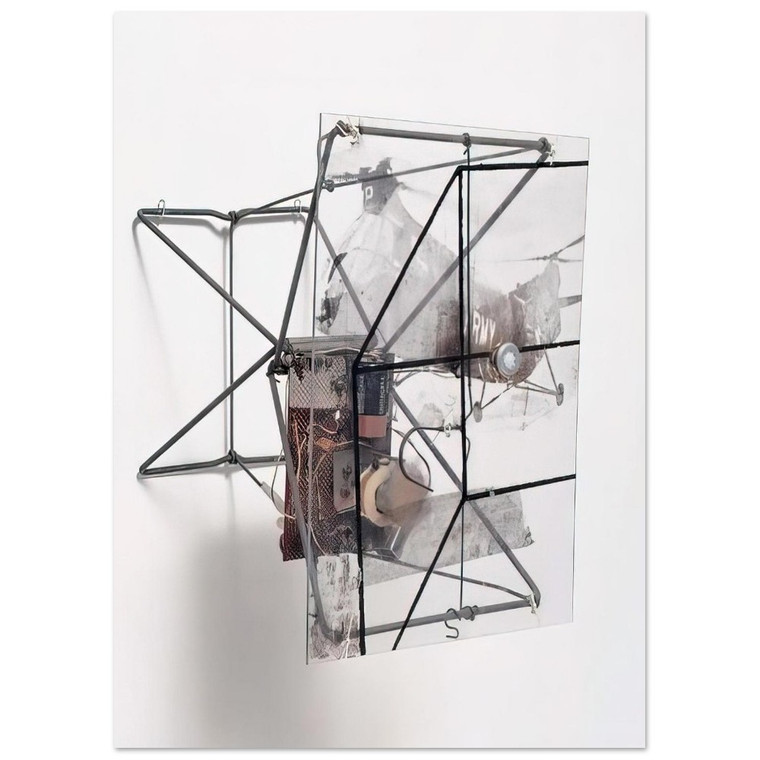 Robert Rauschenberg  DRY CELL 1963 Fine Art Poster / Art Print