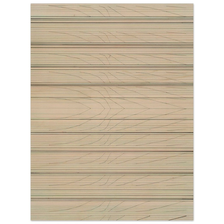 Nasreen Mohamedi  Untitled  1970 N17 Wood Print