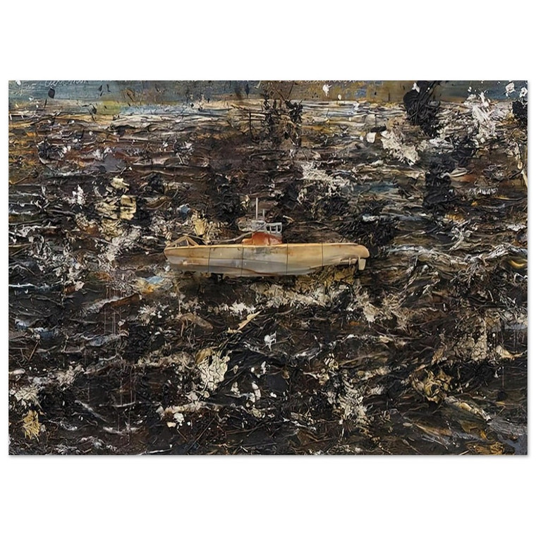 Anselm Kiefer FOR VELIMIR KHLEBNIKOV THE DOCTRINE OF WAR BATTLES 2010 Poster