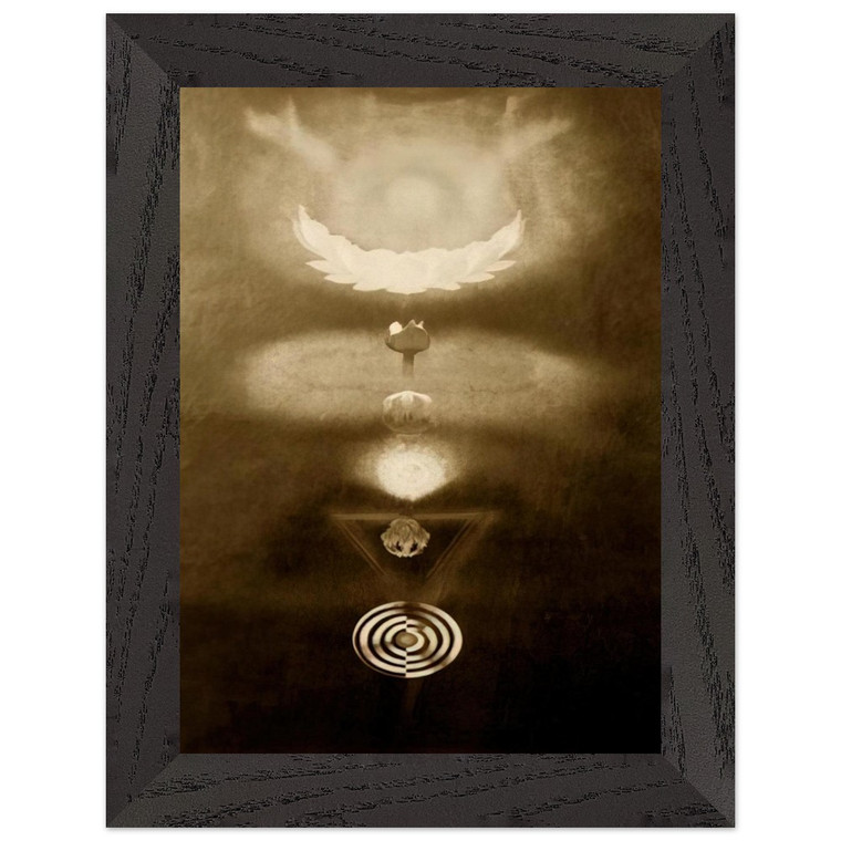 Morris Graves  Kundalini  Expressionism Premium Wooden Framed Art Print / Poster