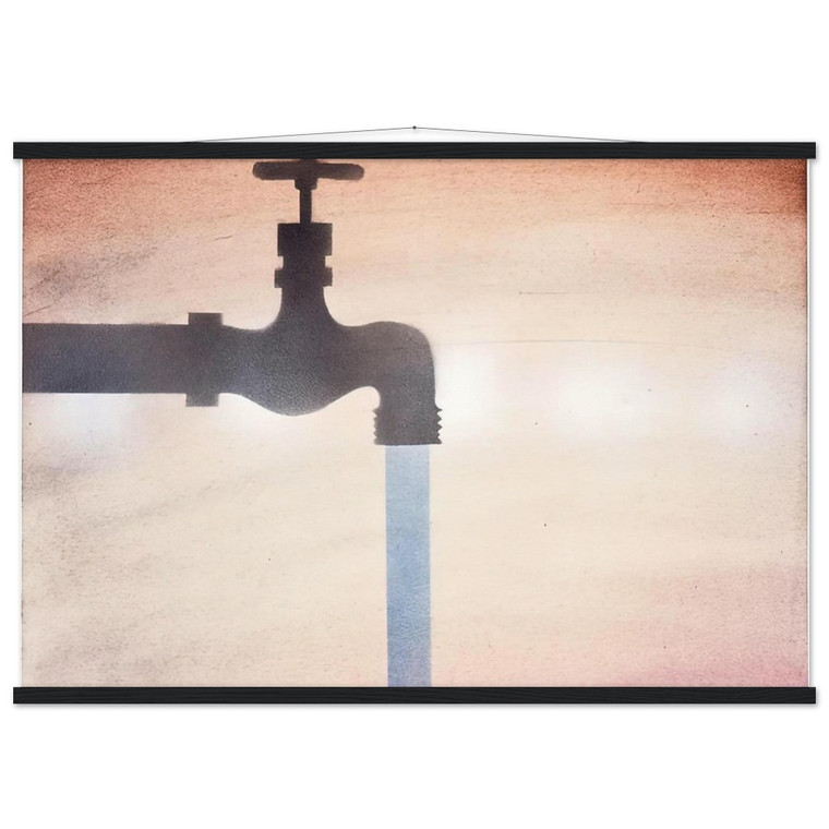 Edward Ruscha  FAUCET Museum-Quality Matte Paper Poster with Hanger
