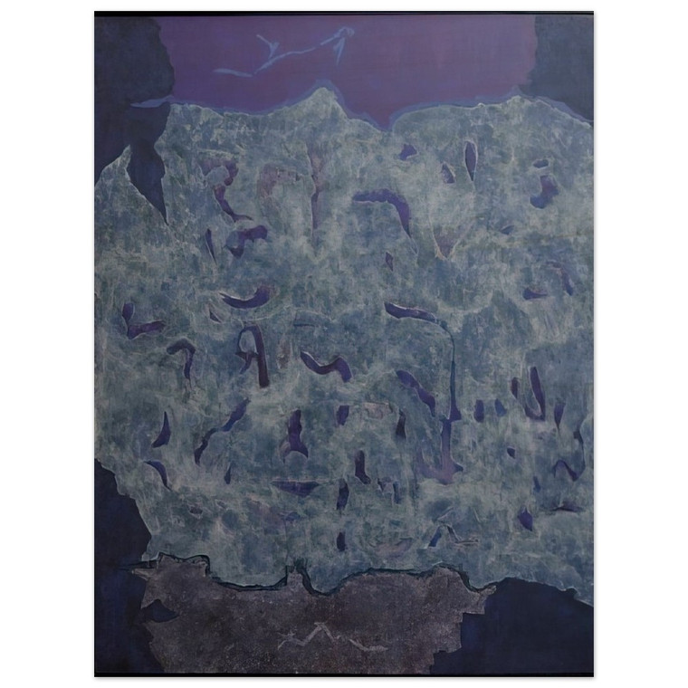 Theodoros Stamos  Infinity Field Jerusalem Series IV  1984 Wood Print