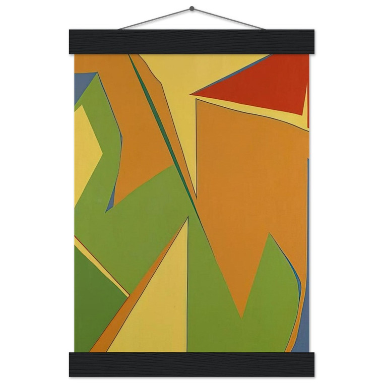 Fernand Leduc  Jaune Museum-Quality Matte Paper Poster with Hanger