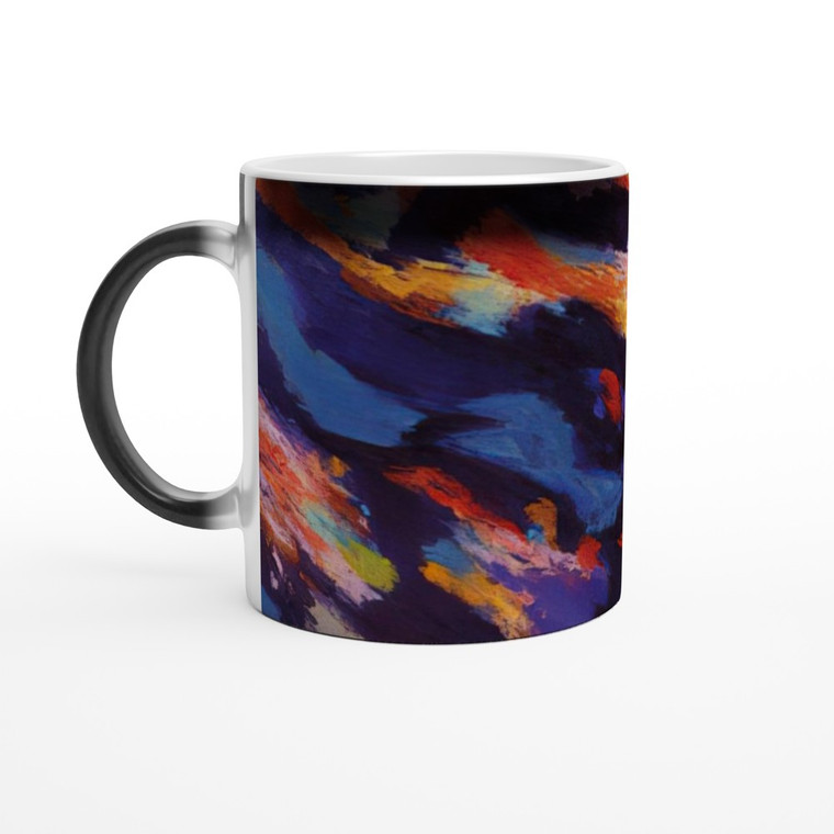 Manessier - Hommage Unamuno - Le Torrent vert - 1965 Magic Ceramic Mug
