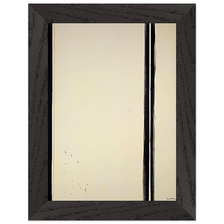 Barnett Newman The Station of the Cross Fourth Station Framed Print