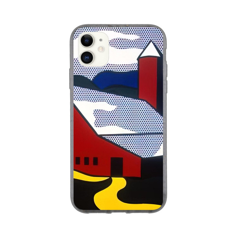 Roy Lichtenstein - RED BARN II 1969 Bio case