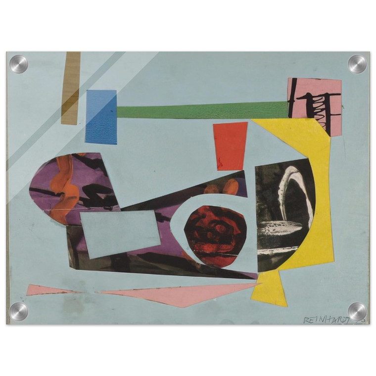 Ad Reinhardt  Study for a Painting  1938 Acrylic Print