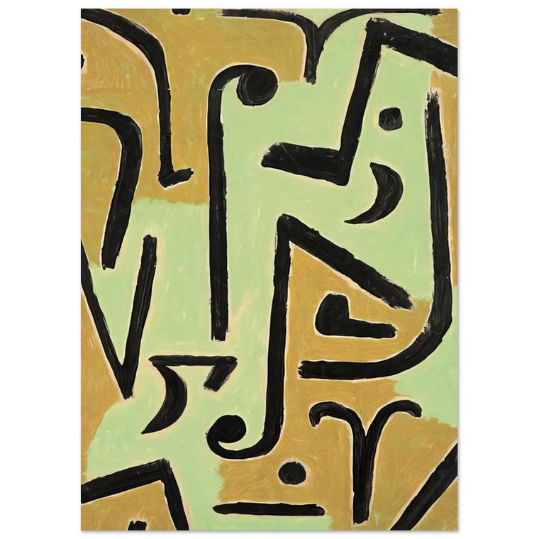 Paul Klee  HALME 1940 Fine Art Poster / Art Print