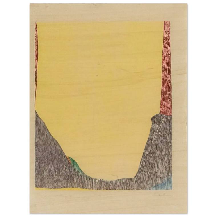 Helen Frankenthaler  East and Beyond  1973 Wood Print