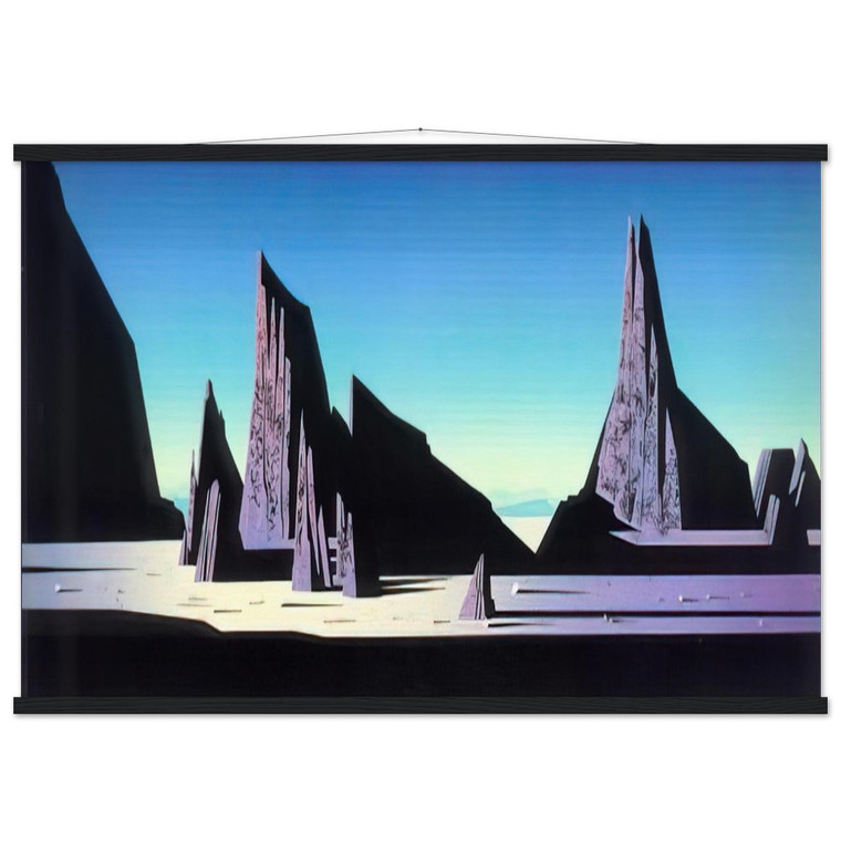 Eyvind Earle  Desert Rocks Museum-Quality Matte Paper Poster with Hanger