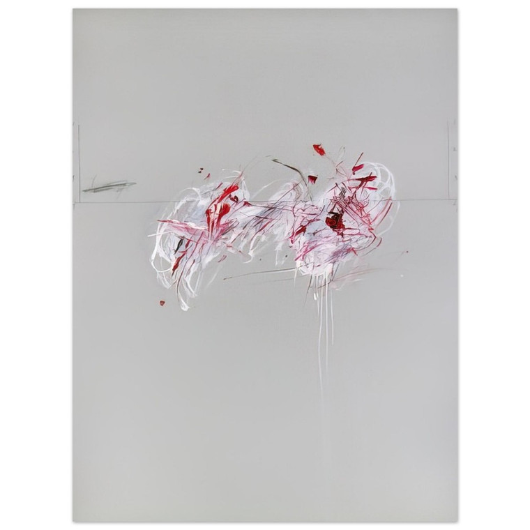 Cy Twombly  Nine Discourses on Commodus Part II Aluminum Print