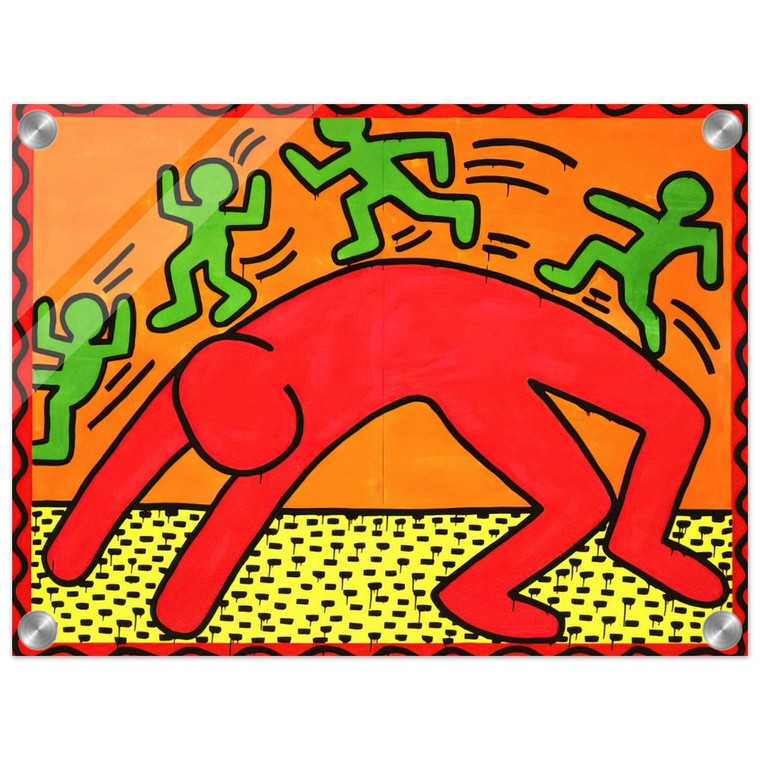 Keith Haring  UNTITLED 1982 2 N2 Acrylic Print
