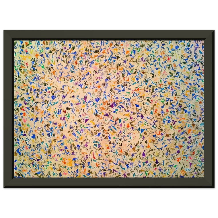 Simon Hantai Untitled Suite Blancs 1973 Art Print Poster