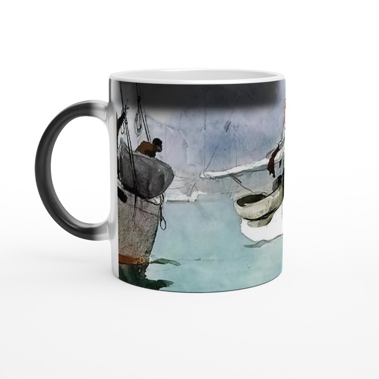 Winslow Homer - FISHING BOATS KEY WEST Magic Ceramic Mug