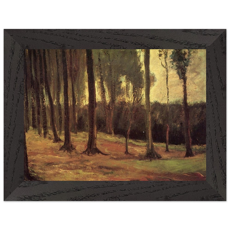 Vincent van Gogh  Edge of a Wood Premium Wooden Framed Art Print / Poster