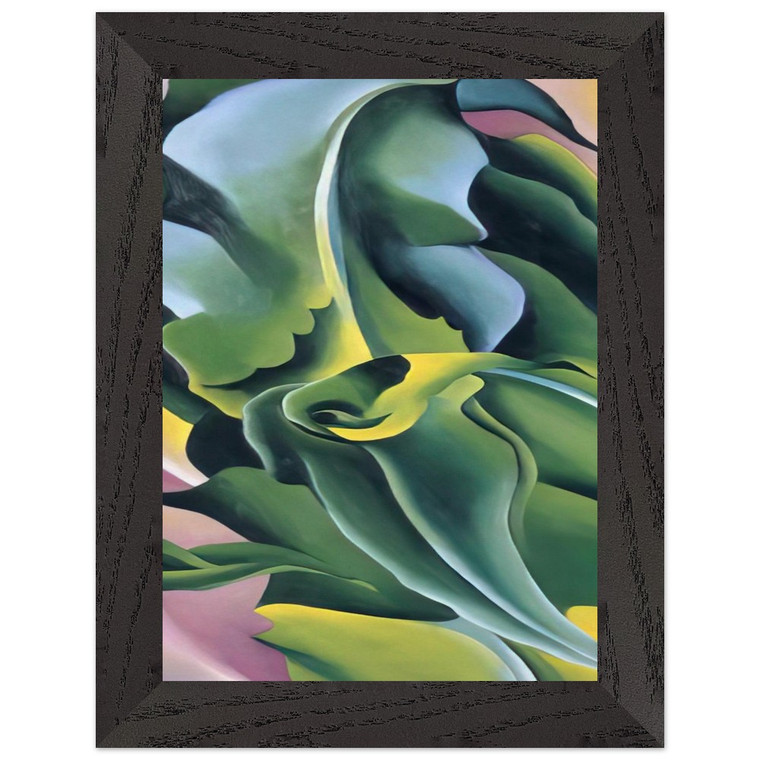 Georgia OKeeffe  Corn No 2 Premium Wooden Framed Art Print / Poster