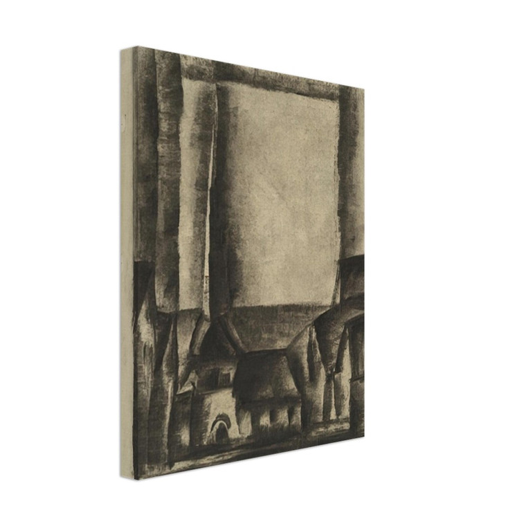 Lyonel Feininger  GELMERODA V 1916 Canvas