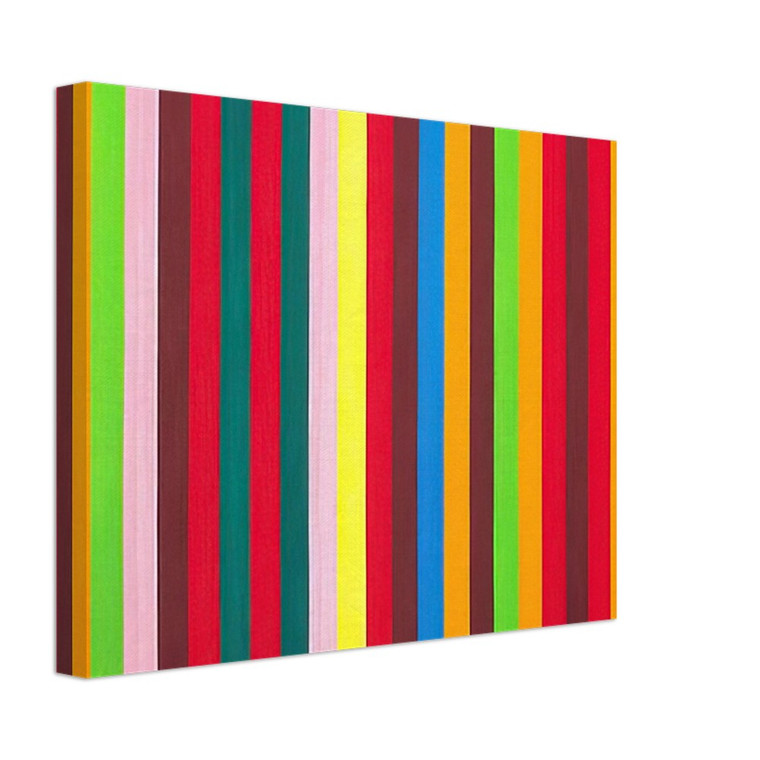 Gene Davis  Sour Ball Beat  1964 Canvas