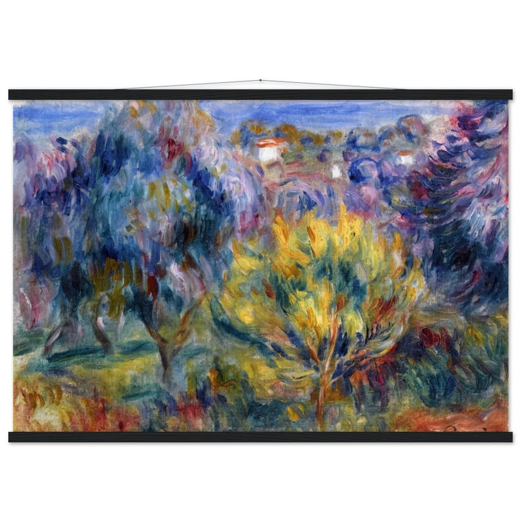 Renoir Landscape Sea View Matte Paper Poster with Hanger