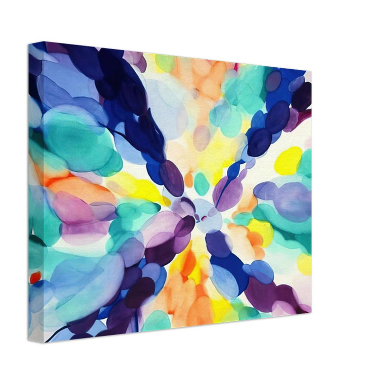 Alice Baber  Lavender High Canvas