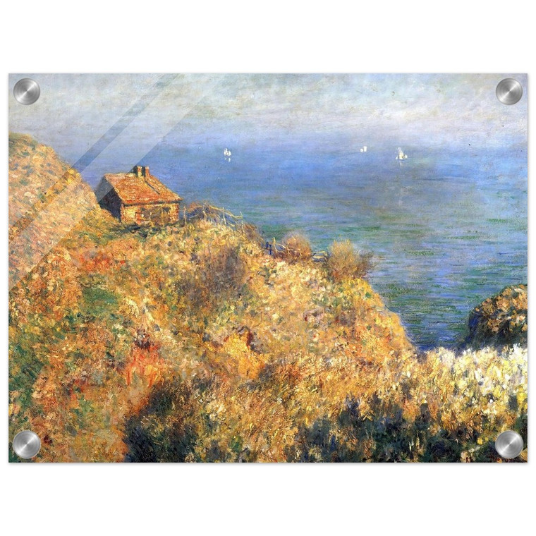 claude monet  Fishermans House at Varengeville Acrylic Print