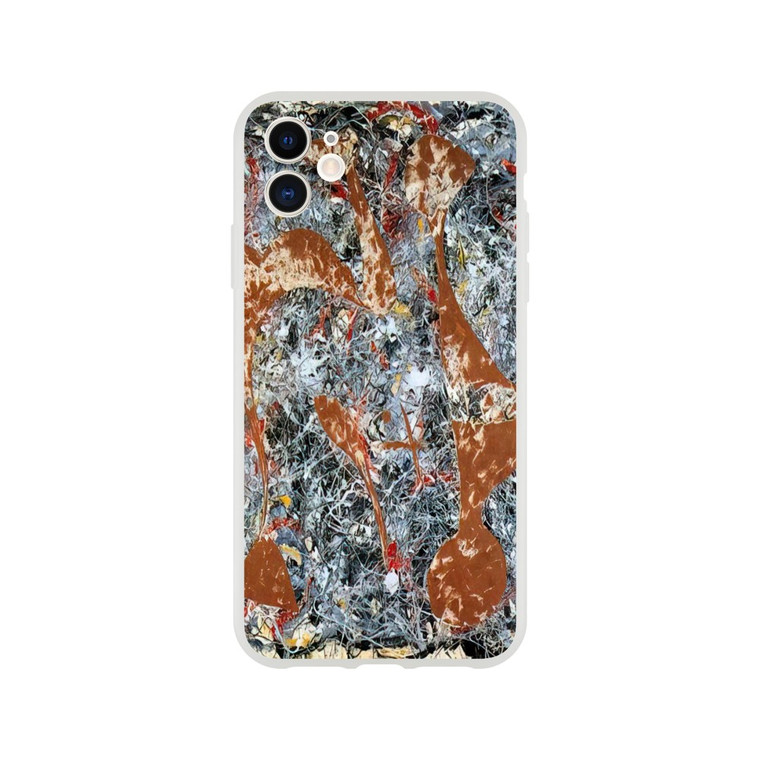 Jackson Pollock - NUMBER 7 OUT OF THE WEB 1949 Flexi case