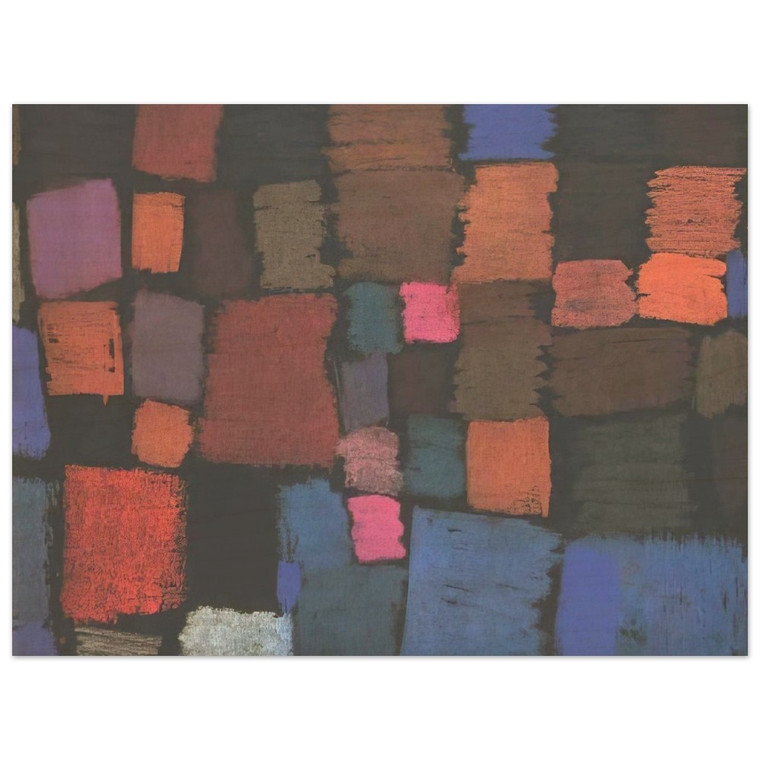 Paul Klee  COMING TO BLOOM 1934 Wood Print