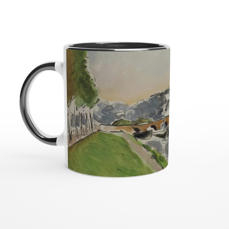 Henri Matisse - LE PONT DE SEVRES AU CHALAND 1917 Ceramic Mug with Color Inside