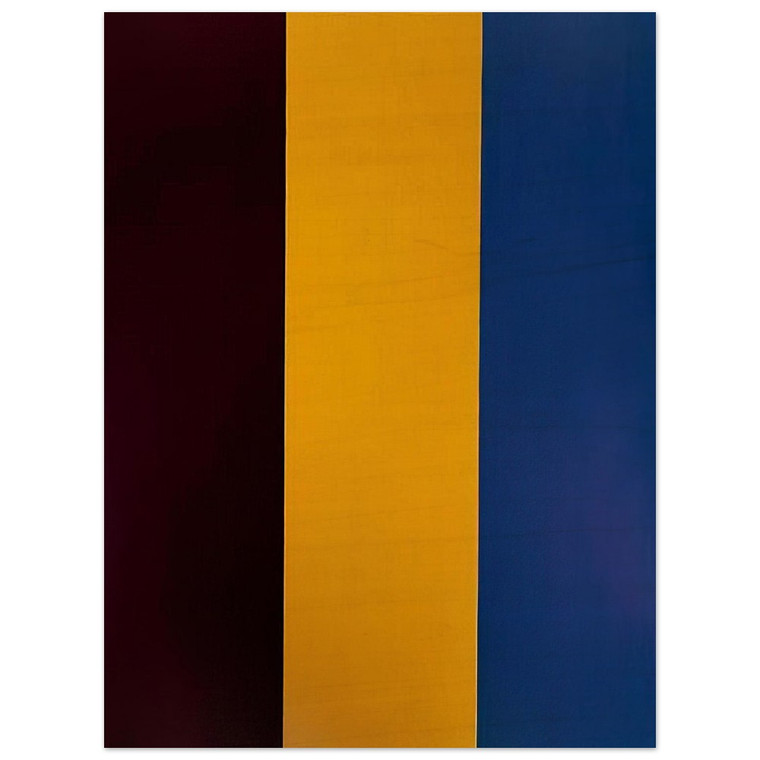 Brice Marden  Red Yellow Blue  1974 Wood Print