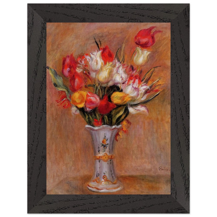 PierreAuguste Renoir  TULIPS N2 Premium Wooden Framed Art Print / Poster