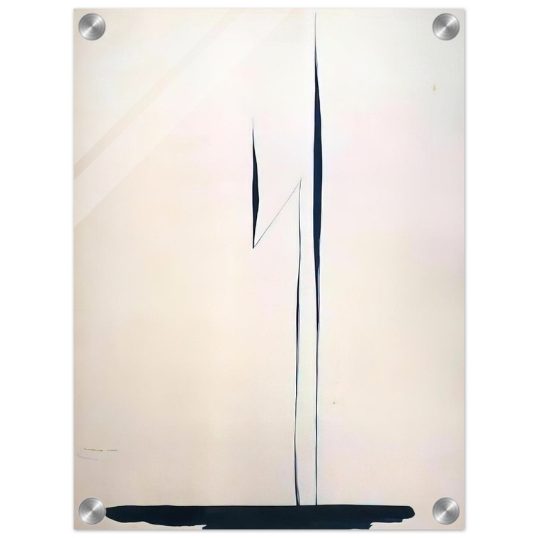 Georgia OKeeffe  Black Lines 1 Acrylic Print