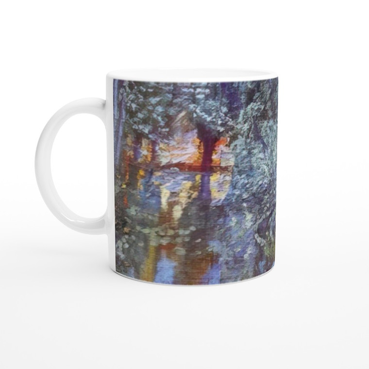 Salvador Dali - THE LAKE AT VILABERTRAN Ceramic Mug