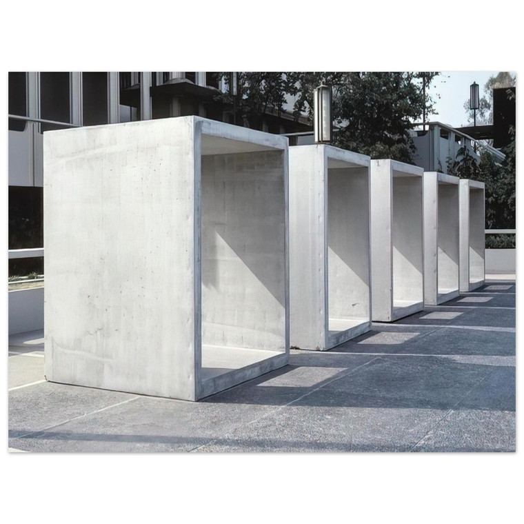 Donald Judd  Untitled for Leo Castelli  1977 Aluminum Print