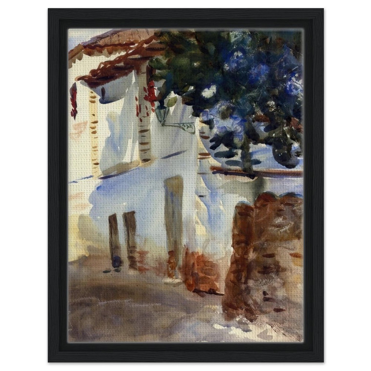 John Singer Sargent  The White House Framed Canvas