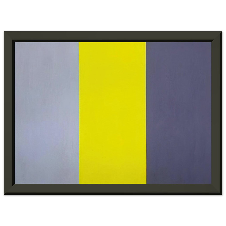 Brice Marden  Summer Table  1972 Premium Metal Framed Art Print / Poster