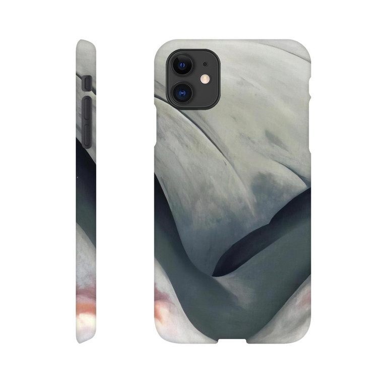 Georgia OKeeffe - Black Place Grey and Pink Slim case