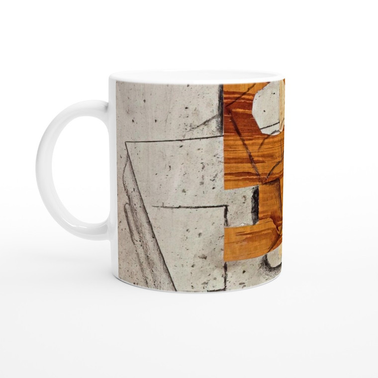 Pablo Picasso - Glass on a Table - 1914 Ceramic Mug