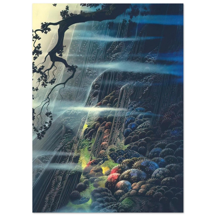Eyvind Earle  Evening Magic Fine Art Poster / Art Print