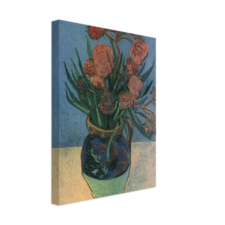 Vincent van Gogh  Still Life Vase with Oleanders Canvas