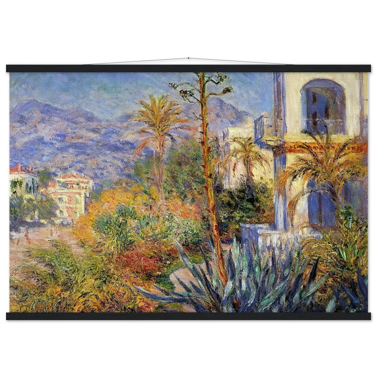 claude monet  Villas at Bordighera Museum-Quality Matte Paper Poster with Hanger