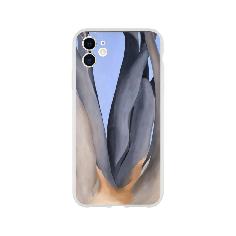Georgia OKeeffe - Dark Tree Trunks Flexi case