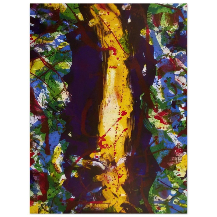 Sam Francis  Untitled Composition  Lembark 285  Aluminum Print