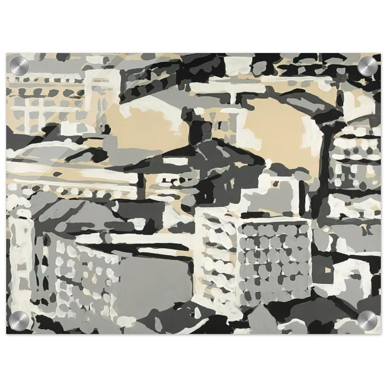 Gerhard Richter  TOWNSCAPE 1969 0 Acrylic Print