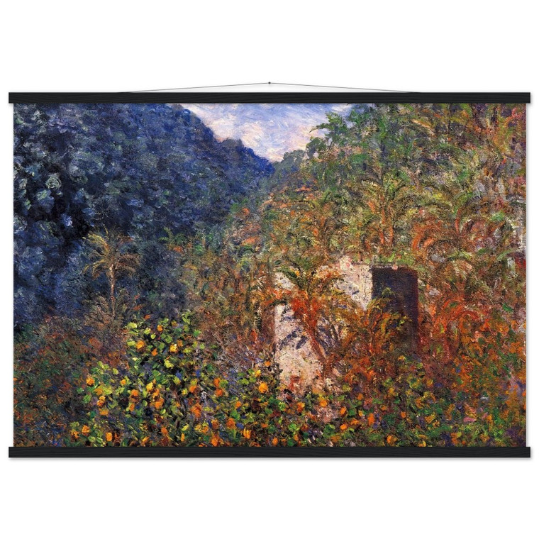 Monet: Sasso Blue Valley Effect Museum-Quality Matte Paper Poster with Hanger