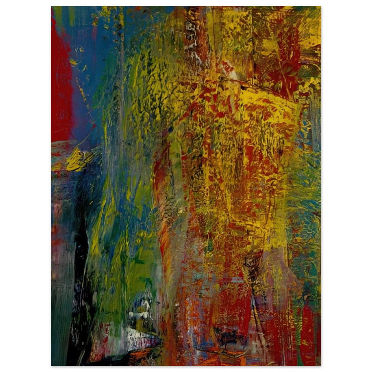 Gerhard Richter  COURBET Wood Print