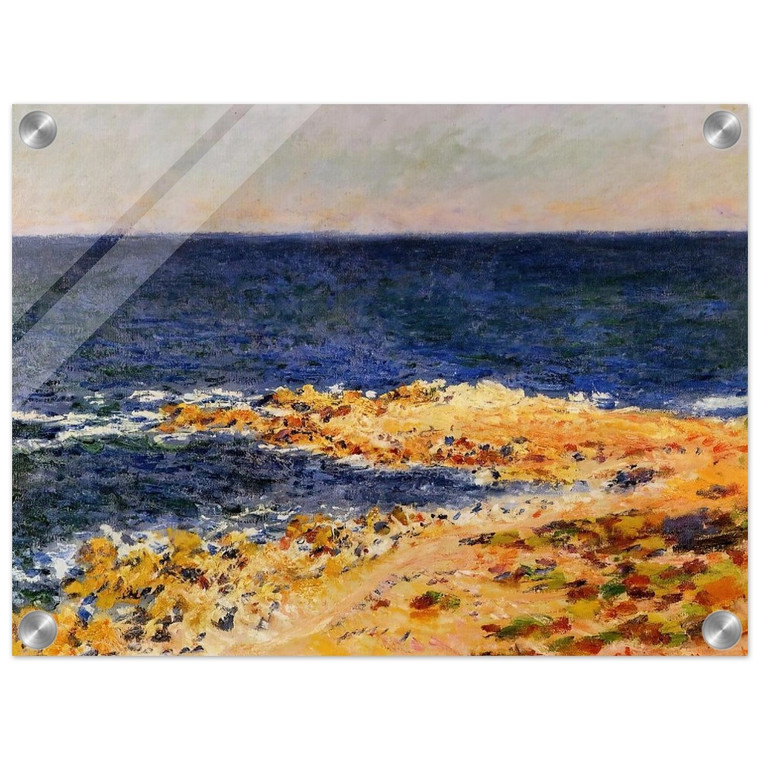 claude monet  The Big Blue at Antibes Acrylic Print