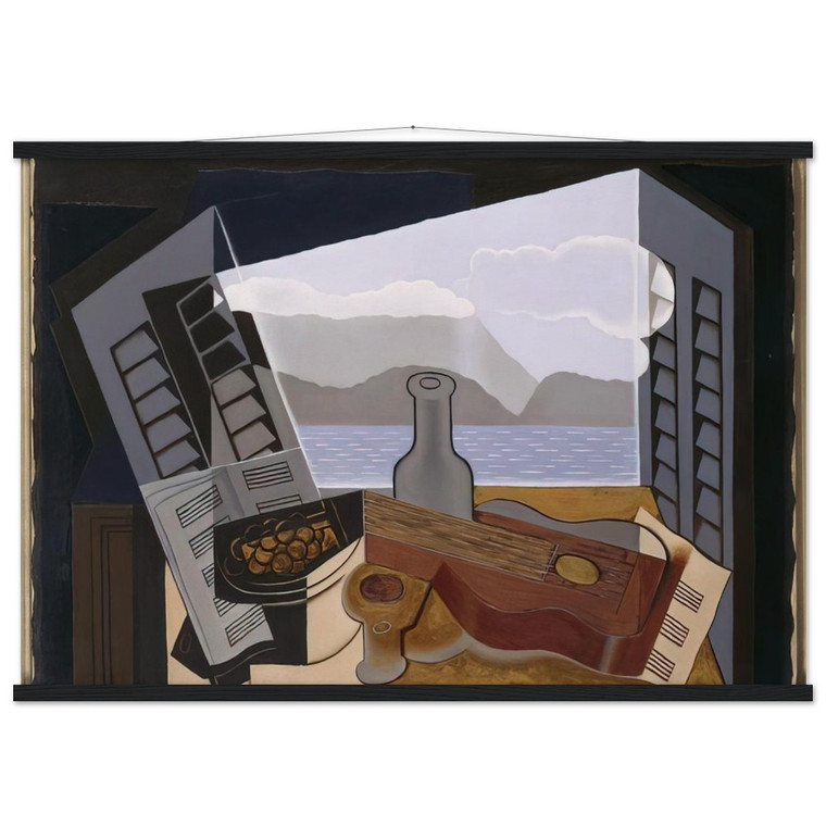 Juan Gris  THE OPEN WINDOW 1921 N2 Museum-Quality Matte Paper Poster with Hanger