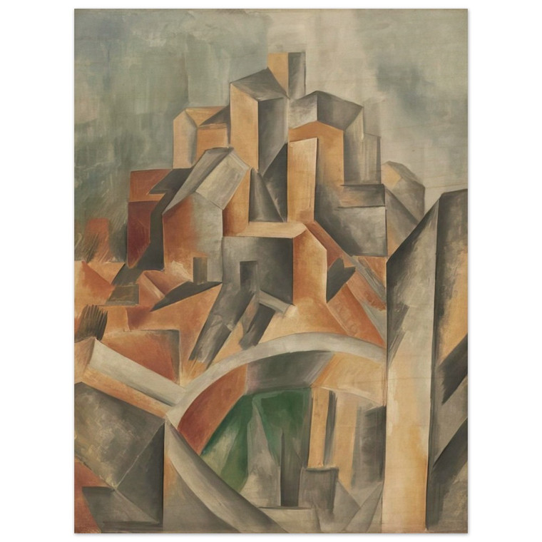 Pablo Picasso  The Reservoir Horta de Ebro Wood Print